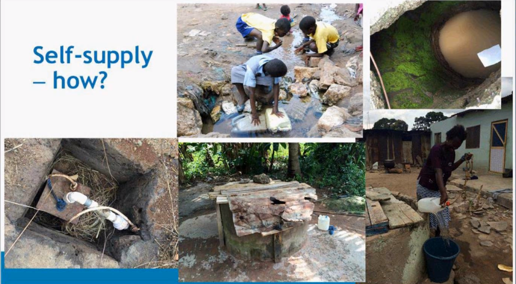 Safe water in towns and peri-urban areas: challenges of self-supply and water quality monitoring